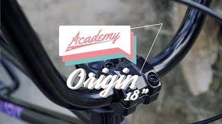 ACADEMY ORIGIN 18" BMX BIKE (GLOSS BLACK)