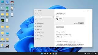 How to use Offline Maps in Windows PC