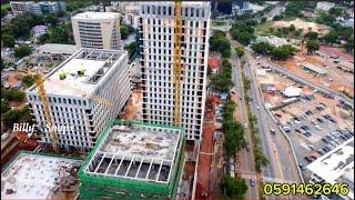 THE $250M NEW BANK OF GHANA HEADQUARTERS FIXED GLASS TO COMPLETE STAGE ONE