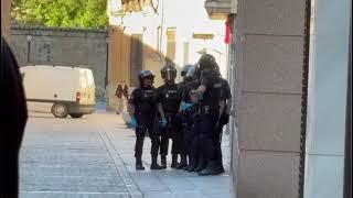 Redada policial en un pub de la calle Arriba en Salamanca | VÍDEO S24H