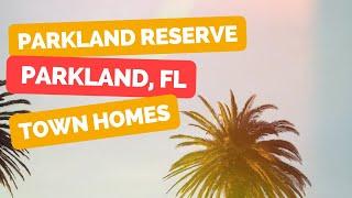 Centerline Homes | Parkland Reserve | Parkland, FL