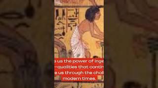 The ancient Egyptians persevered  food by drying,pickling, salting,,or slow-cooking it in fat .