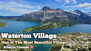 Waterton Village 2024 | One of The Most Beautiful Mountain villages in Alberta Canada #canada