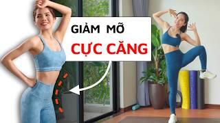 15 phút giảm mỡ bụng (CỰC MẠNH) tại nhà | Hoàng Uyên Yoga