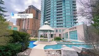 Toronto apartment for SALE. 60 Byng Ave. unit 1812. Priced at CAD 500,000