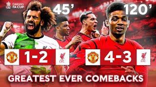 How Manchester United Completed One Of The Most Entertaining FA Cup Comebacks! | Emirates FA Cup