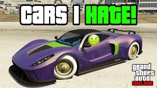 GTA 5 - Top 10 Cars I HATE in GTA Online