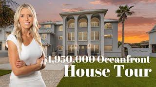 Ponte Vedra Beach Luxury Real Estate - $1.95 Million Dollar Home Oceanfront Home Tour