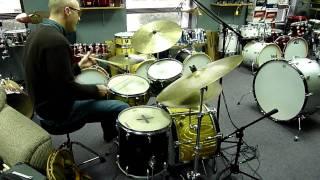 Luther Gray Plays His Gretsch Drums & Vintage K. Zildjians - Part 2