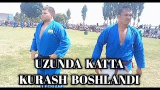 UZUNDA KATTA KURASH BOSHLANDI