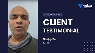 Volza Client Video Testimonial - Telf AG, India | Volza.com