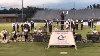 Chapin High School Band 9-18-2021 at DFHS Exhibition