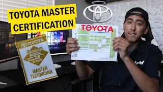 HOW TO BE A TOYOTA MASTER TECHNICIAN IN 2021