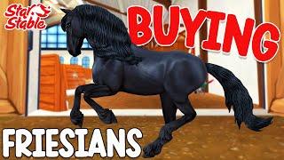 BUYING NEW *FRIESIANS* IN STAR STABLE & TRAILBLAZER BATTLE PASS TRACK!!