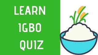 Learn Igbo quiz