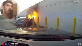 Worm Reacts To Father & Son Police Pursuit Ends In Flames