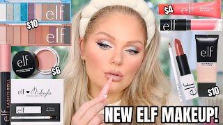 *VIRAL* NEW ELF MAKEUP TESTED  FULL FACE FIRST IMPRESSIONS MAKEUP TUTORIAL | Kelly Strack