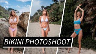 BIKINI PHOTOSHOOT | Posing tips for beginners!