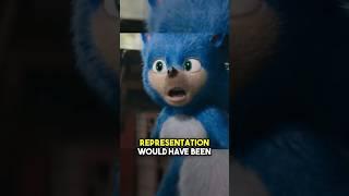 WHAT IF Paramount Used Ugly Sonics DESIGN? #shorts #sonic #sonicthehedgehog #sonic3 #uglysonic