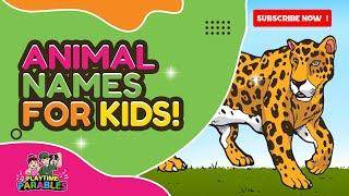 Animal Adventures: Learning Animal Names for Kids! #kidsvideo #family #entertainment #education