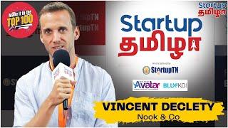 One Among Top 100 Startups - Vincent Declety - Nook & Co | Startup Thamizha #top100 #startup