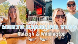 NORTH CAROLINA VLOG | Raleigh & Wilmington + food, drinks, and other recommendations!