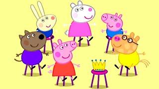 PEPPA PIG's PARTY TIME App Musical Chairs New Gameplay!! Peppa Pig Party Time