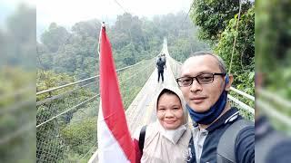 situ gunung Sukabumi suspension bridge - buat 17 Agustus sudah ready(5)