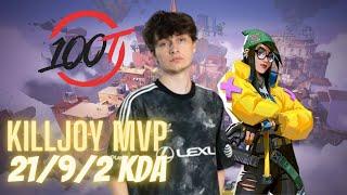 MVP Owning by Swarming!!! 100T Asuna Killjoy‍ VOD! ft. Grim