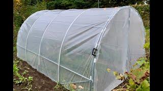 SERRE tunnel Choix,Montage et Astuces pour réussir. #greenhouse #jardin #serres #hautsdefrance