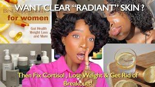 GET RID OF SUDDEN ACNE ! | Reduce Cortisol , Maintain Your Weight and Get Glowy Skin easily !