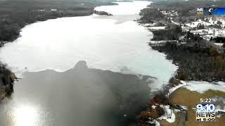 Northern Michigan From Above: Lake Leelanau Sunshine