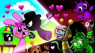 Incredibox Sprunki -  Fun Bot that Fires Love Beam | Incredibox Sprunki Animation