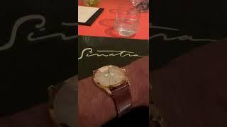 @PatekPhilippeGeneva at the Sinatra Restaurant at @wynnlasvegas #shorts #watch #watches #patek