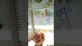 아이디어스케치를 하는 방법 #일러레 그리려고 하면 뭘 그려야할 지 모르겠을 때 / 햇살받으며 그림그리는 날