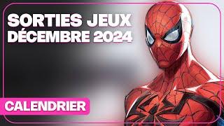 Toutes les SORTIES JEUX VIDEO DÉCEMBRE 2024