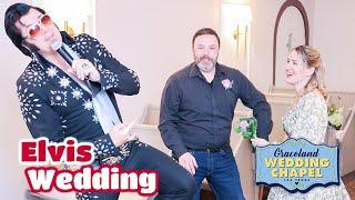 Daniel & Lindsy's Elvis Wedding in Las Vegas | Graceland Chapel