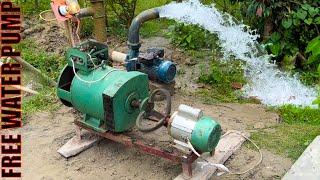 How to Make 220V Free Energy 3hp Water Pump