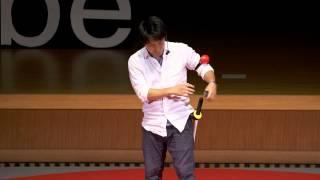 CHANBARA: Samurai battle game that disarm your heart | Ryo IKESHIMA | TEDxKobe