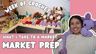 MARKET PREP  CROCHET AND CHAT   LETS GET READY FOR A MARKET