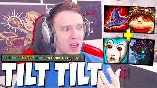 This Game Made Me Want To Uninstall... TILT - Journey To Challenger | LoL