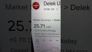  Delek US Holdings DK Stock Trading Facts 