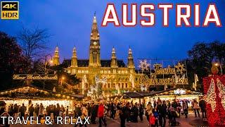 4K Journey Austria: Relaxing Vacation Destination for Holidays and Historical Landmarks of Vienna