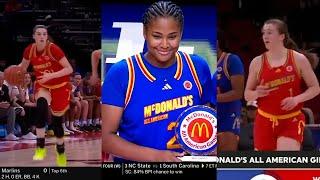 UCONN COMMITS SARAH STRONG, ALLIE ZIEBELL, & MORGAN CHELI 2024 McDonald's All-American Highlights!