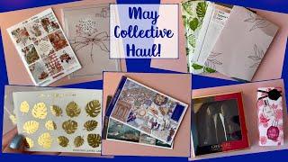 May 2023 Collective Haul! - Planner Stickers & Makeup