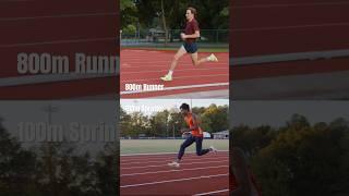 Great RUNNING Form VS Great SPRINTING Form