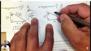 Math 3 Study Guide for Trig Exam Questions 1 32 Solutions