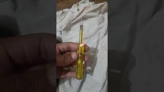 tester checking
