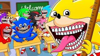 SHIN SONIC TAPES - SHIN SUPER SONIC AT SCHOOL - The Sonic Tapes Animation