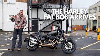 The Harley Davidson Fat Bob Arrives!